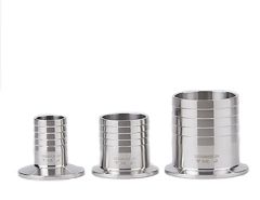 Short Hose Barb 1-1/2" x 1-1/2" TC