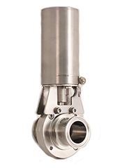 Butterfly Valves plastic handle 12 position TC