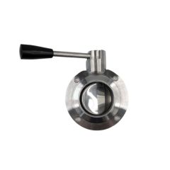 2-1/2" Butterfly Valve Butt Weld
