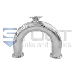 U Bend (2" Tri Clamp x 1.5" drop