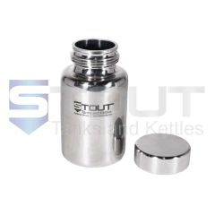 0.5 Liter Pharma Bottle | Screw on Lid (316SS)