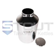 10 Liter Pharma Bottle | Screw-on Lid (316SS)