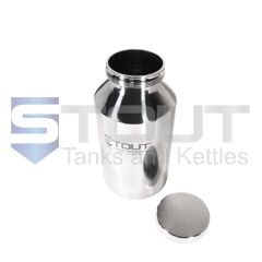 5 Liter Pharma Bottle | Screw on Lid (316SS)