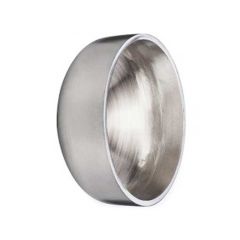 Photo of a stainless steel 3" End Cap