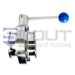 Butterfly Valve (2.5" TC