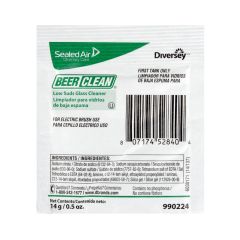 Bar glass Cleaner Low Suds (case 100 packet)