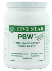 Five Star - PBW Powered Non-Caustic Cleaner - 4 lbs Jar