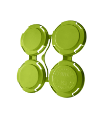 PakTech Can Carrier Standard 4 Pack (Easy Release), Tropical Lime
