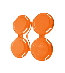PakTech Can Carrier Standard 4 Pack, Orange