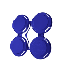 PakTech Can Carrier Sleek 4 Pack (Easy Release), Ultra Blue