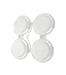 PakTech Can Carrier Sleek 4 Pack (Easy Release), White