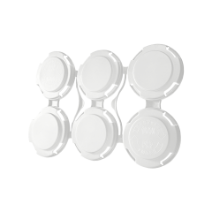 PakTech Can Carrier Standard 6 Pack (Easy Release), White