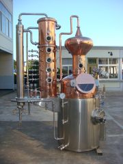 150 Liter Copper Pot Still - Floor Model (from GW Kent)
