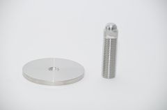 Stainless Steel Threaded Foot 1" for Wine Tank