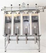 4 spout sparkling filling machine