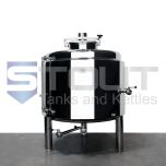 Front view of a 5 BBL Brew Kettle - Insulated (Electric) used in nano breweries