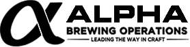 Logo: Alpha Brewing Operations, Leading the way in craft beverage link to website